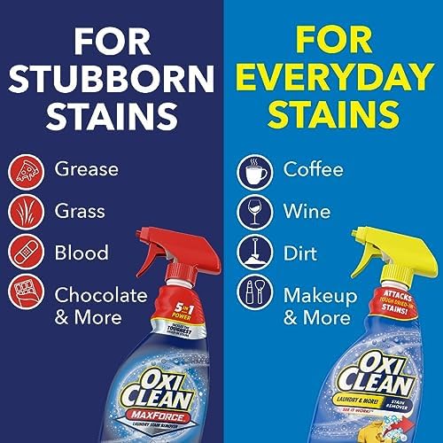 OxiClean Max Force Laundry Stain Remover Spray Refill 48 fl oz