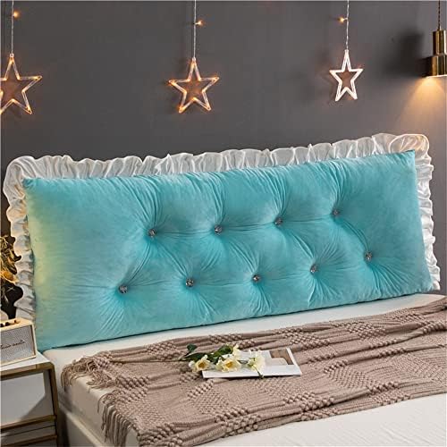 ZZYK Green Fleece Headboard Reading Pillow 70180cm