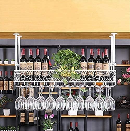 QHCS Wine Shelf Wall Mount 80-25cm Hanging Iron Rack