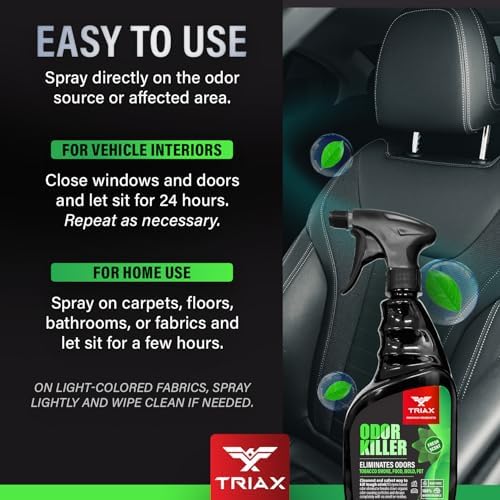 TRIAX Odor Killer - Non-Toxic Multi-Purpose Fresh Scent