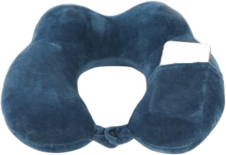 JIGUJISU Lake Blue Neck Pillow for Travel and Home
