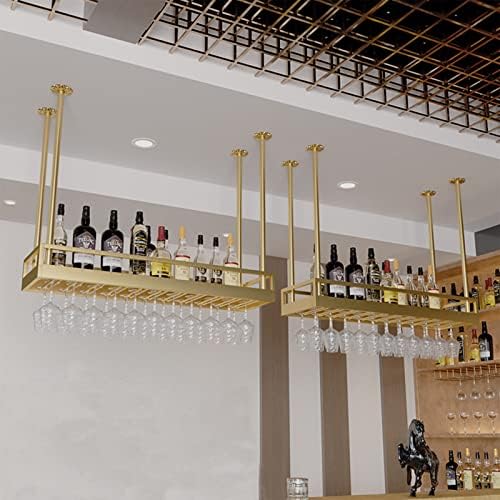 Sturdy Metal Wine Glass Holder for Kitchen and Bar