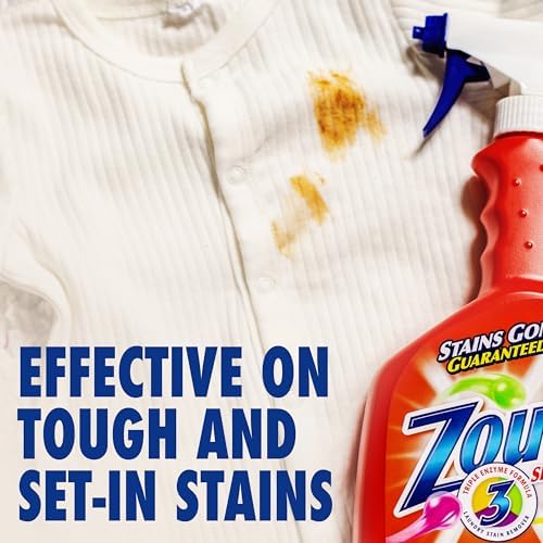 Zout Stain Remover Spray 2-Pack Triple Enzyme Made in USA