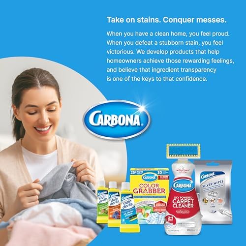 Carbona Laundry Detergent Sheets - 25 Sheets for 50 Loads