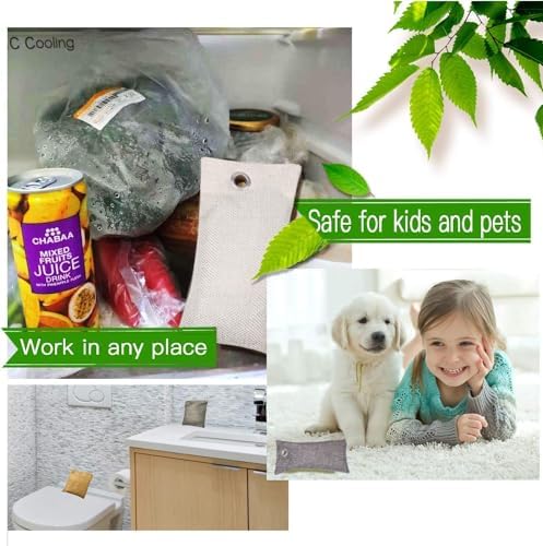 Charcoal Bags 15Packs100g Odor Absorber for Home Car