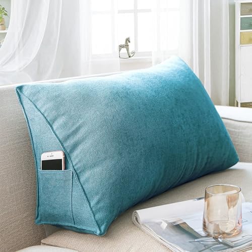 Wedge Pillow for Reading and Bed Support