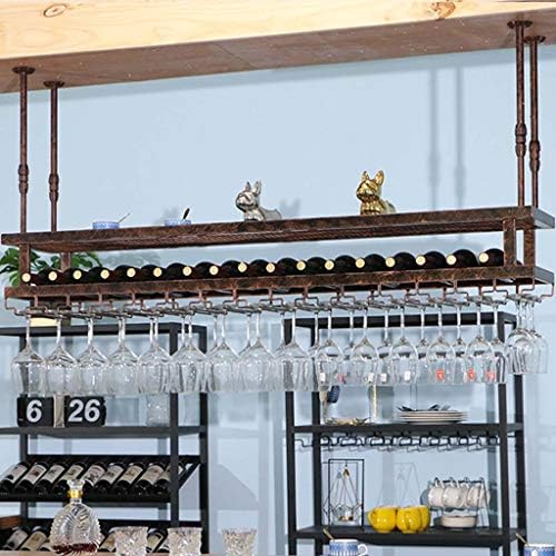 Wine Rack Ceiling Holder for Home and Bar
