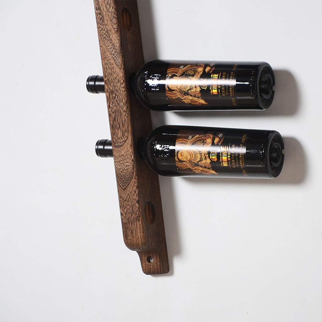 Suuim Wall Mounted Wine Rack 6 or 8 Bottle Organizer