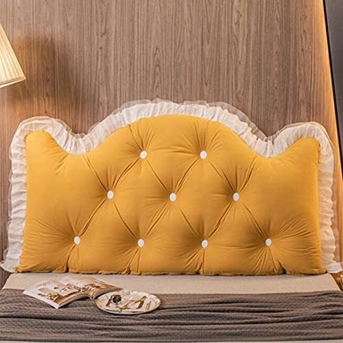 ZZYK Headboard Pillow Full King Queen Twin Yellow 70180cm