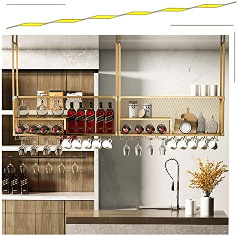 ALDEPO Light Green Wall-Mounted Wine Rack