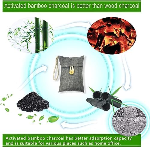 Charcoal Bags 15Packs100g Odor Absorber for Home Car