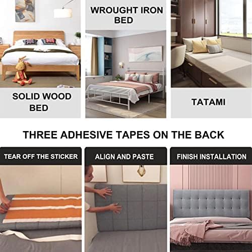 Leather Headboard Pillow King Size for Home Bedroom