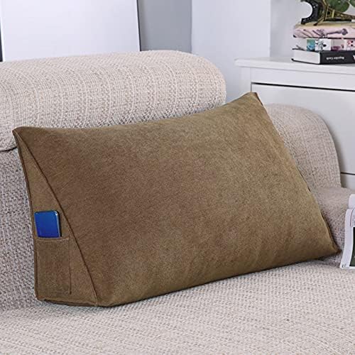 Pillow Solid Color Sofa Cushions with Removable Zipper