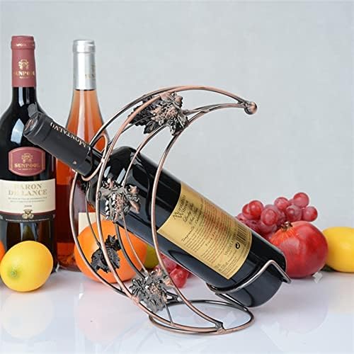WAOCEO Moon Shape Wine Rack Decorative Holder 1