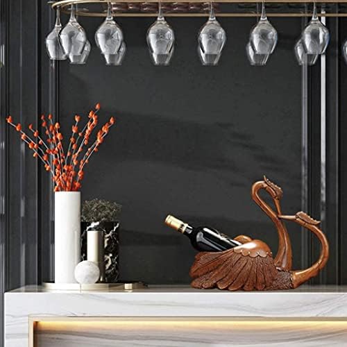 QHCS Resin Wine Rack Home Decor Figurine