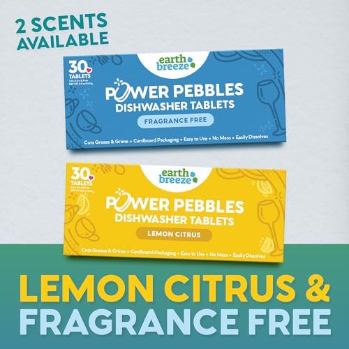 Earth Breeze Power Pebbles Dishwasher Tablets 3-Pack
