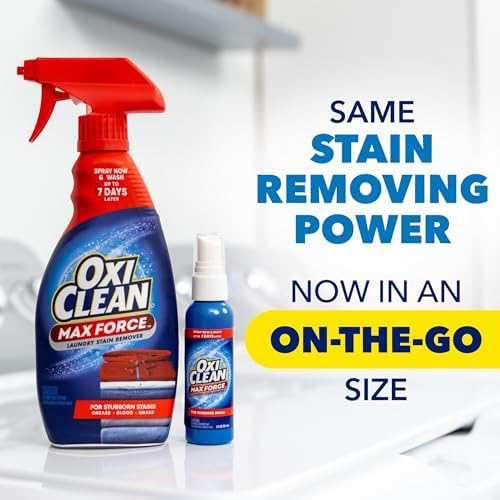 OxiClean Max Force Laundry Stain Remover Spray 2 fl oz 2 Pack