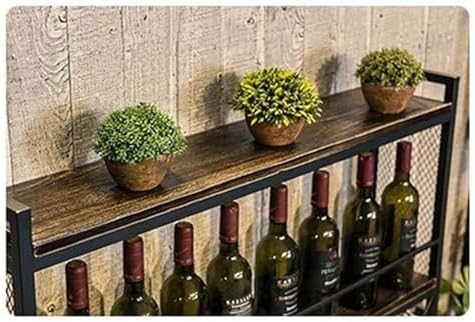 OXOAMP Wall-Mounted Wine Rack Iron