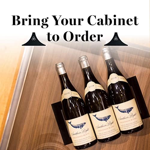 Tiny Elegant Flexible Wine Rack - Romantic Red
