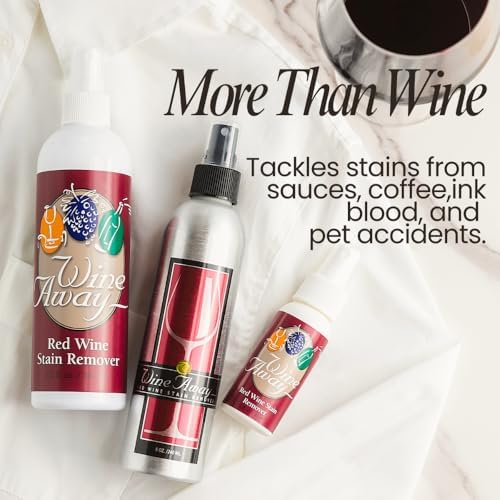 Wine Away Red Wine Stain Remover 12oz 2oz Set