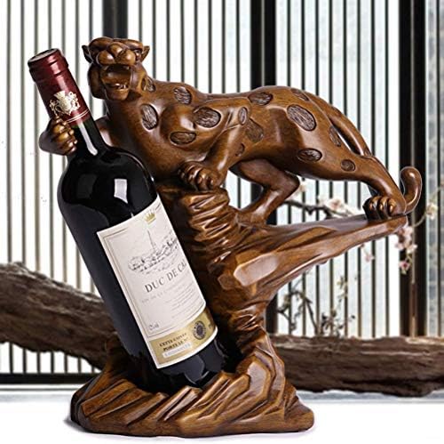 KINTEOK Cheetah Wine Rack Small Resin