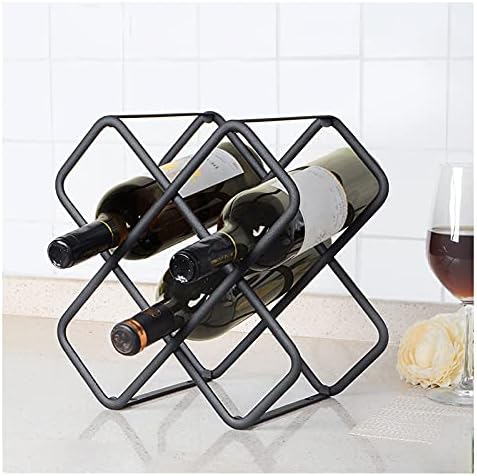 Wine Racks Countertop 2-3 Bottle Stackable Storage Rack