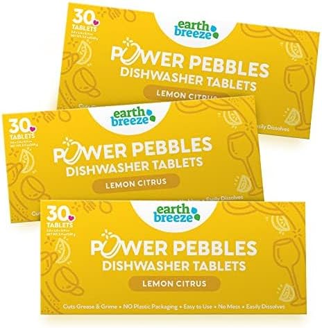 Earth Breeze Power Pebbles Dishwasher Tablets 3-Pack