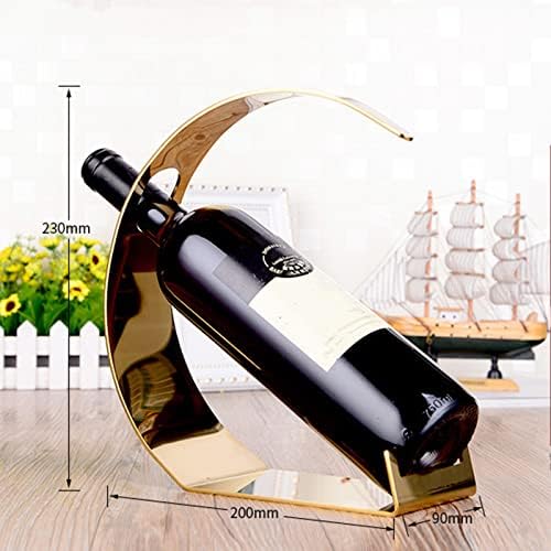 JUSHZ Tabletop Wine Rack Stainless Steel