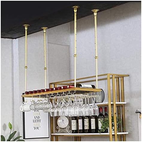 ALDEPO Stainless Steel Wine Glass Holder with Adjustable Design