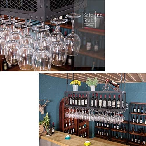 SDdPulse Wine Glass Rack with Adjustable Hanger and Modern Design