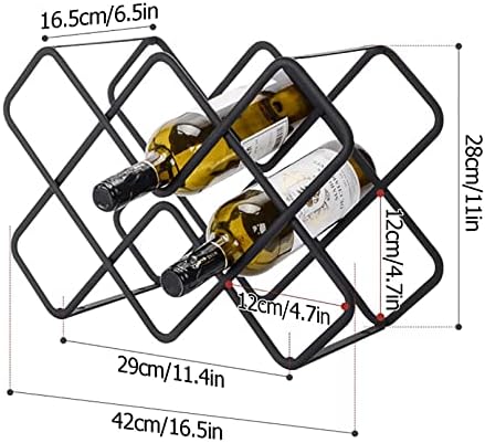 AkosOL Free Standing Wine Rack Organizer