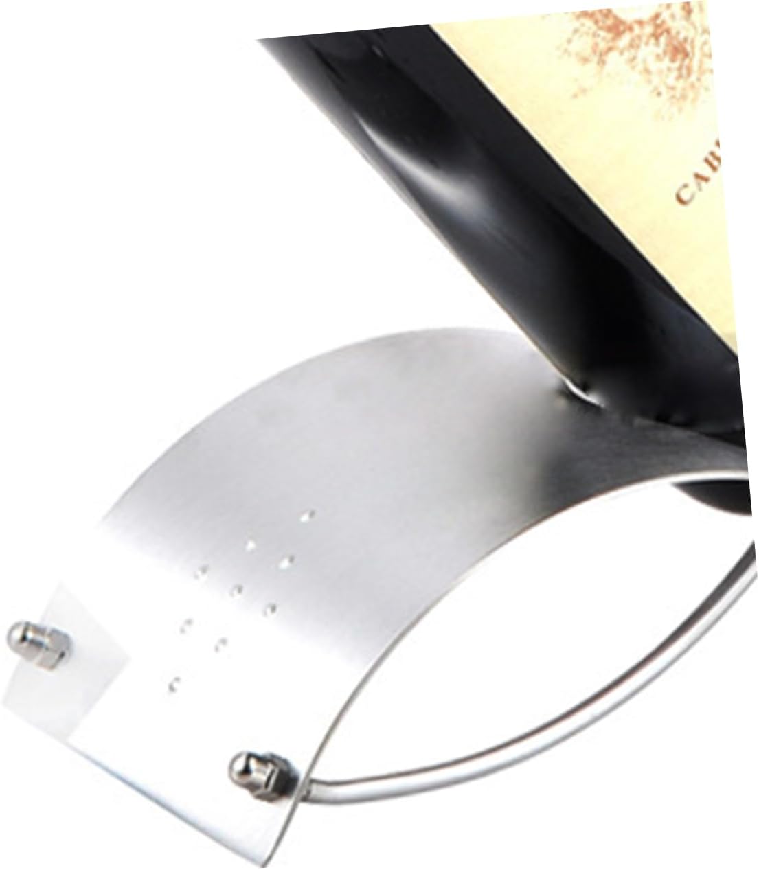 Mikinona Stainless Steel Wine Rack for Countertop Display