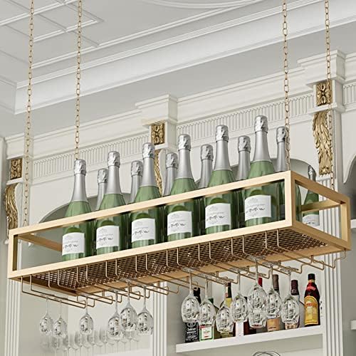 Sturdy Gold Wine Glass Holder for Kitchen and Bar