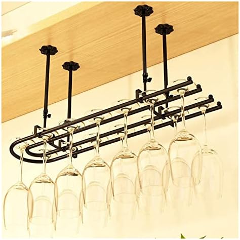 ALDEPO Freestanding Wine Rack Metal Bar 6025cm