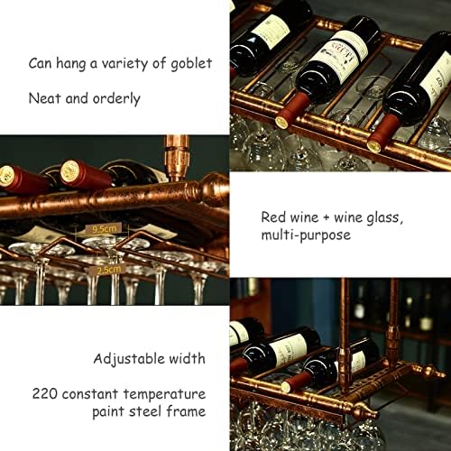 Suuim Adjustable Height Wine Rack Holder