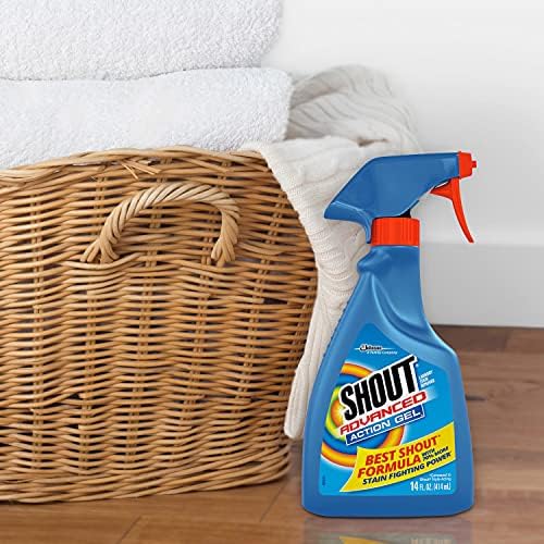 Shout Advanced Spray and Wash Stain Remover Gel 22oz Pack of 3
