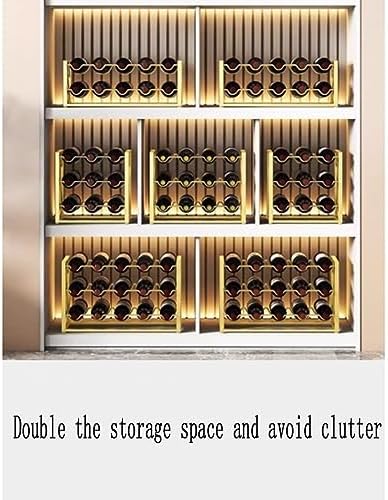 Zfmnoyev Freestanding Wine Rack Holder Stand