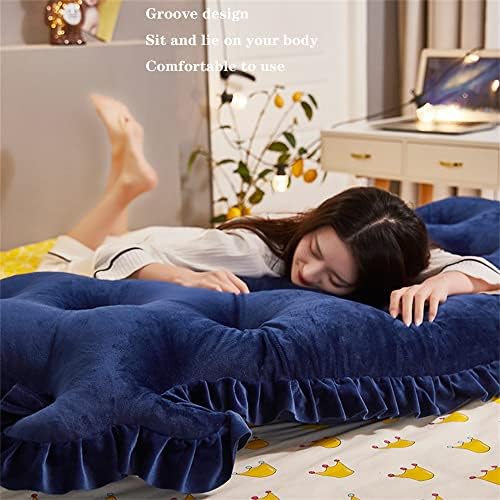 ZZYK Wedge Pillow Reading Pillow Blue 90cm