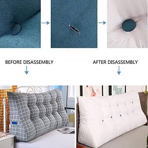 ZZYK Triangular Reading Pillow with Washable Cover