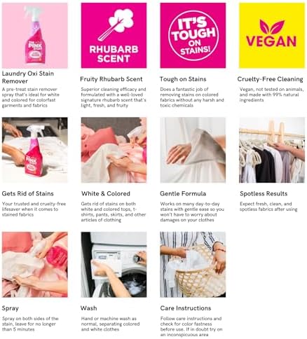 The Pink Stuff Miracle Oxi Stain Remover Spray 500ml