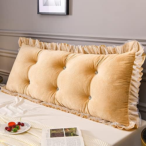 Double Sided Velvet Pillow Detachable Support for Pregnancy and TV Watching