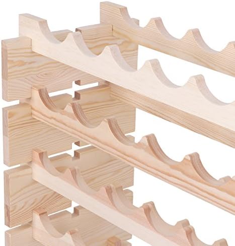 Smartxchoices 96 Bottle Freestanding Wine Rack