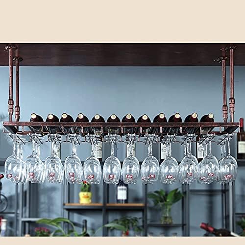 IOCCIOBB Wall-Mounted Wine Rack with Adjustable Holder