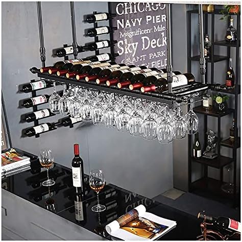 ALDEPO Adjustable Height Wall-Mounted Wine Rack