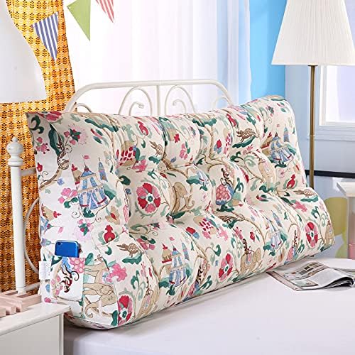 ZZYK Triangular Reading Pillow with Washable Cover