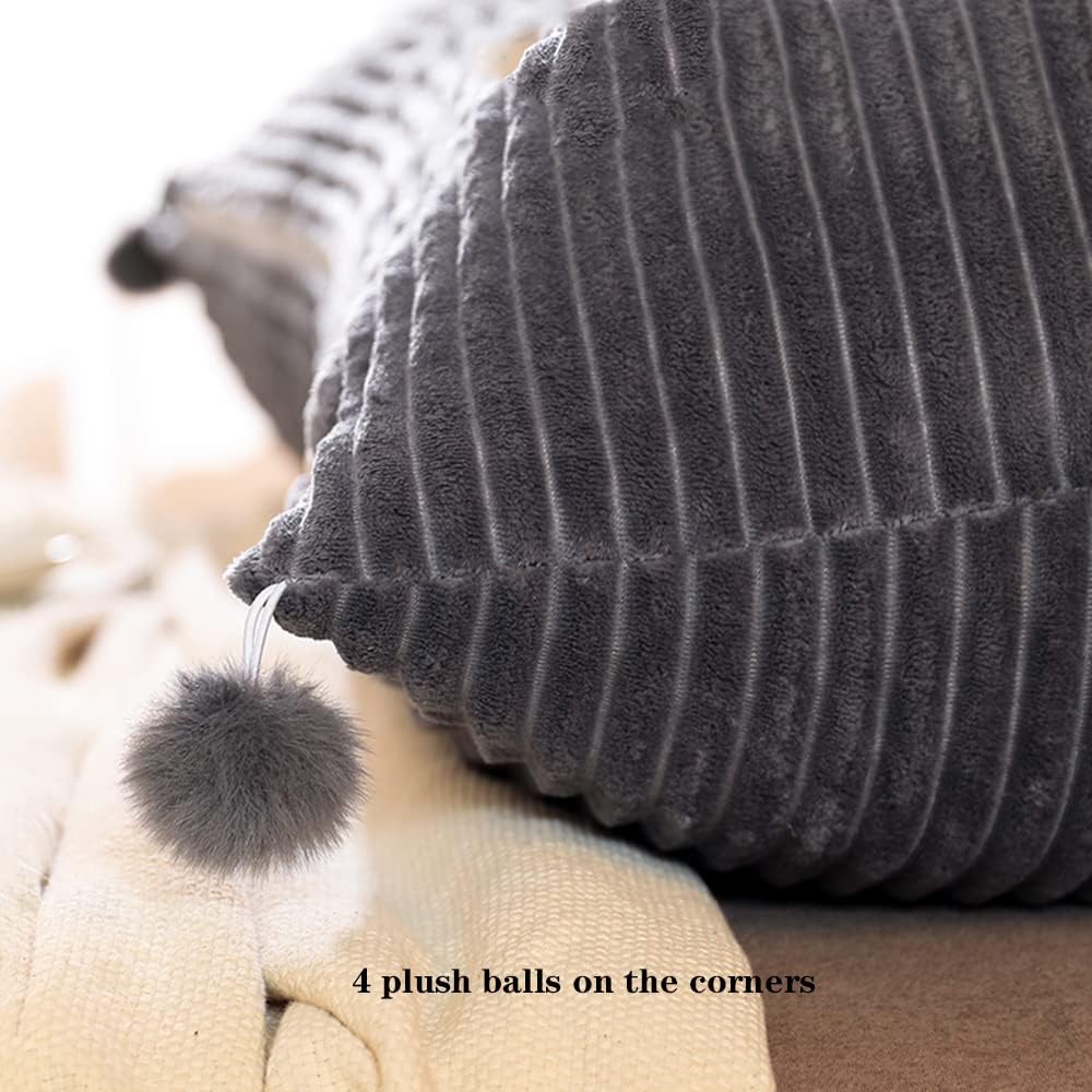 ZZYK Velvet Reading Pillow with Removable Cover