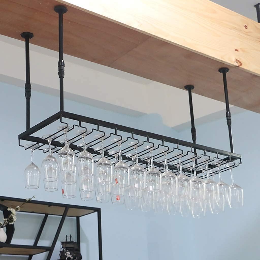 Wine Glass Holder Wall Mount 90cm35cm Heavy-Duty Rack