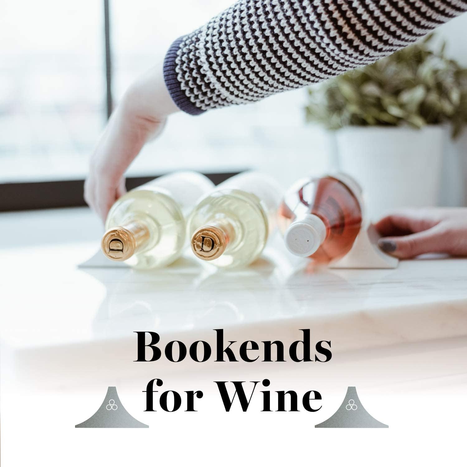 Tiny Elegant Flexible Wine Rack - Romantic Red