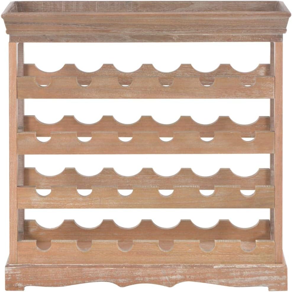 GOLINPEILO Wooden Wine Cabinet with 4 Shelves