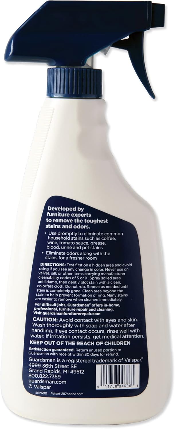 Guardsman 462600 Stain Odor Remover 16 Oz Spray